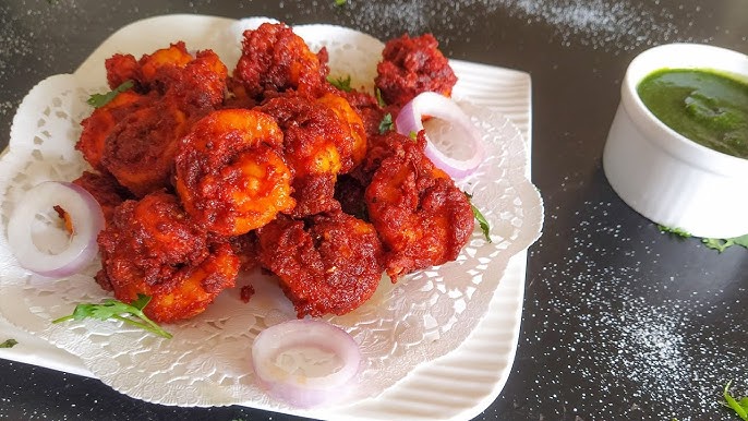 રેસ્ટોરન્ટ શૈલી ઝીંગા કોલીવાડા રેસીપી | સરળ ઝીંગા સ્ટાર્ટર | રમઝાન રેસીપી | ઝુલેખા કિચન - યુટ્યુબ