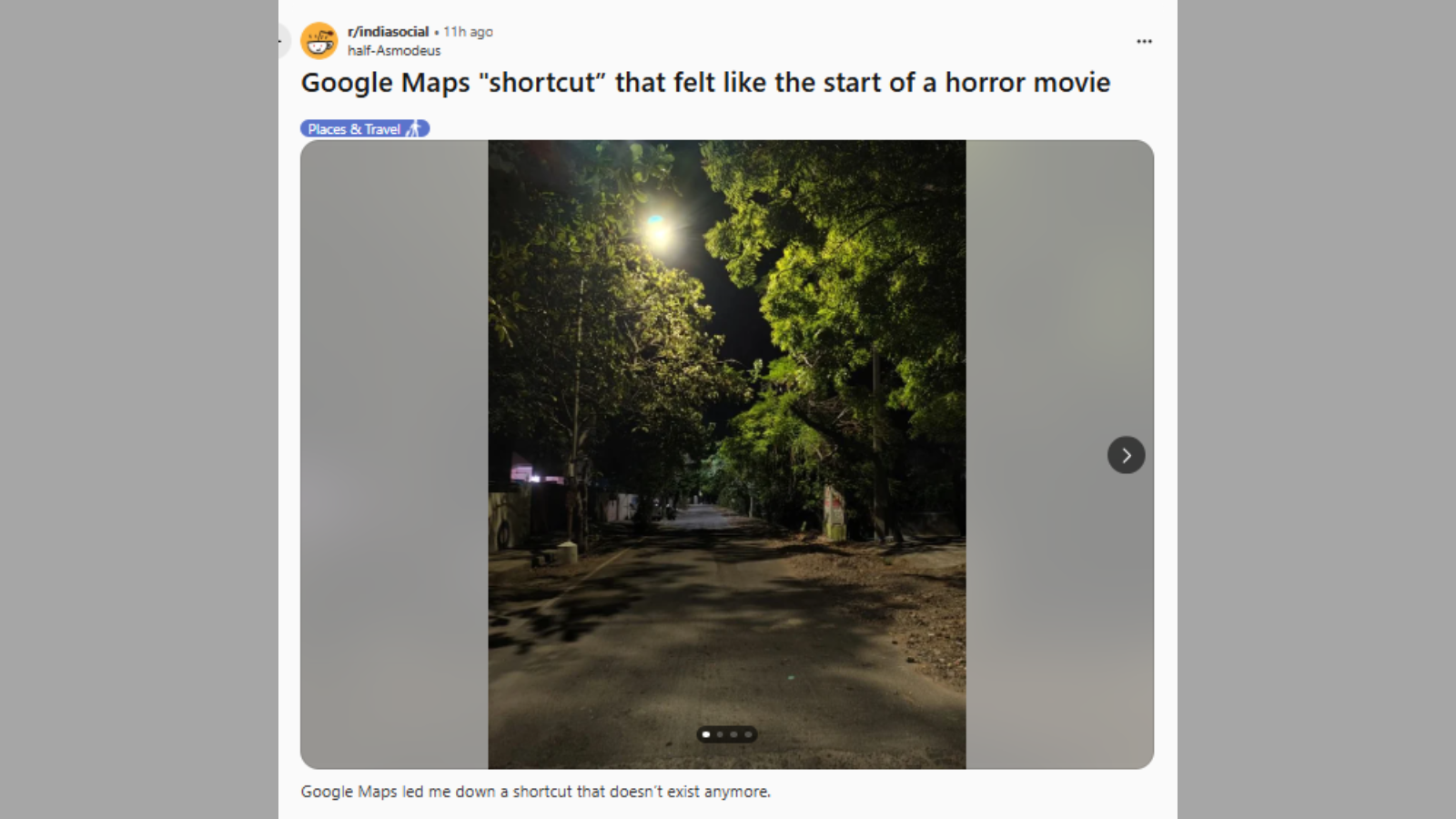 હોરર ફિલ્મની જેમ...