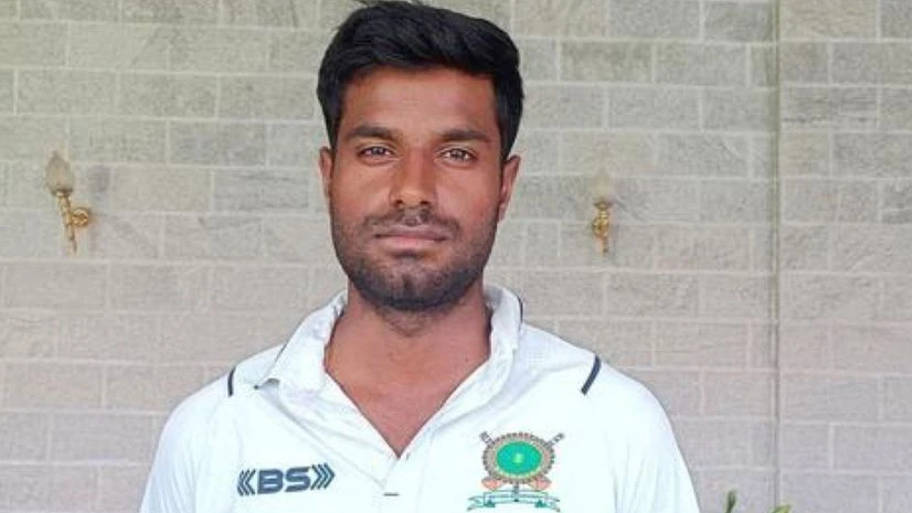 આકાશ ચૌધરીએ એક ઓવરમાં છ સિક્સર ફટકારી, સૌથી ઝડપી 50 રનનો FC રેકોર્ડ તોડ્યો. ક્રિકેટ સમાચાર - બિઝનેસ સ્ટાન્ડર્ડ