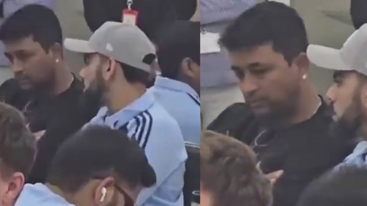 પ્રજ્ઞાન ઓઝા સાથે રોહિત શર્મા અને વિરાટ કોહલી જોવા મળ્યા