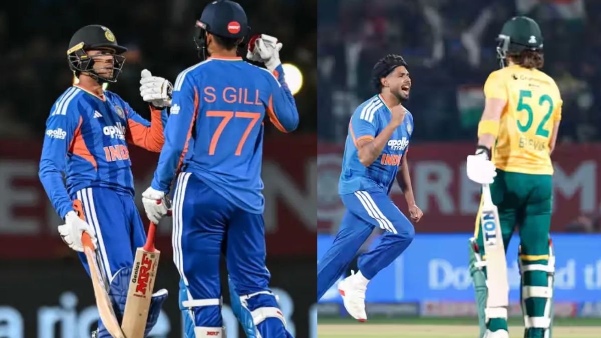 ભારત vs દક્ષિણ આફ્રિકા: ધરમશાલામાં ભારતીય ટીમ બની પ્રબળ, દક્ષિણ આફ્રિકાને 7 વિકેટે 13થી હરાવ્યું ભારત vs દક્ષિણ આફ્રિકા: ધર્મશાલામાં ભારતીય ટીમે સાઉથ આફ્રિકાને 7 વિકેટે હરાવ્યું હતું.