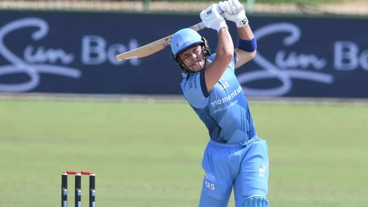 6,6,6,6,4,4,4.... CSKનો Dewald Brevis SA20 માં વિસ્ફોટ થયો, 276 ના સ્ટ્રાઈક રેટ સાથે ઇનિંગ્સ રમી, છેલ્લી 3 ઓવરમાં 72 રન ઉમેર્યા.