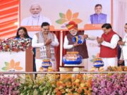 પીએમ મોદીએ રામ સેતુ કલશમાં ત્રણ નદીઓમાંથી પાણી ભરીને પીકેસી પ્રોજેક્ટનું ઉદ્ઘાટન કર્યું