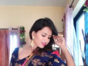 જો તમારે ખુલ્લા પલ્લુ સાથે સાડી પહેરવી હોય તો સિંગલ પ્લેટમાં પ્લીટ્સ બનાવો, તમે હિરોઈન જેવી દેખાશો.