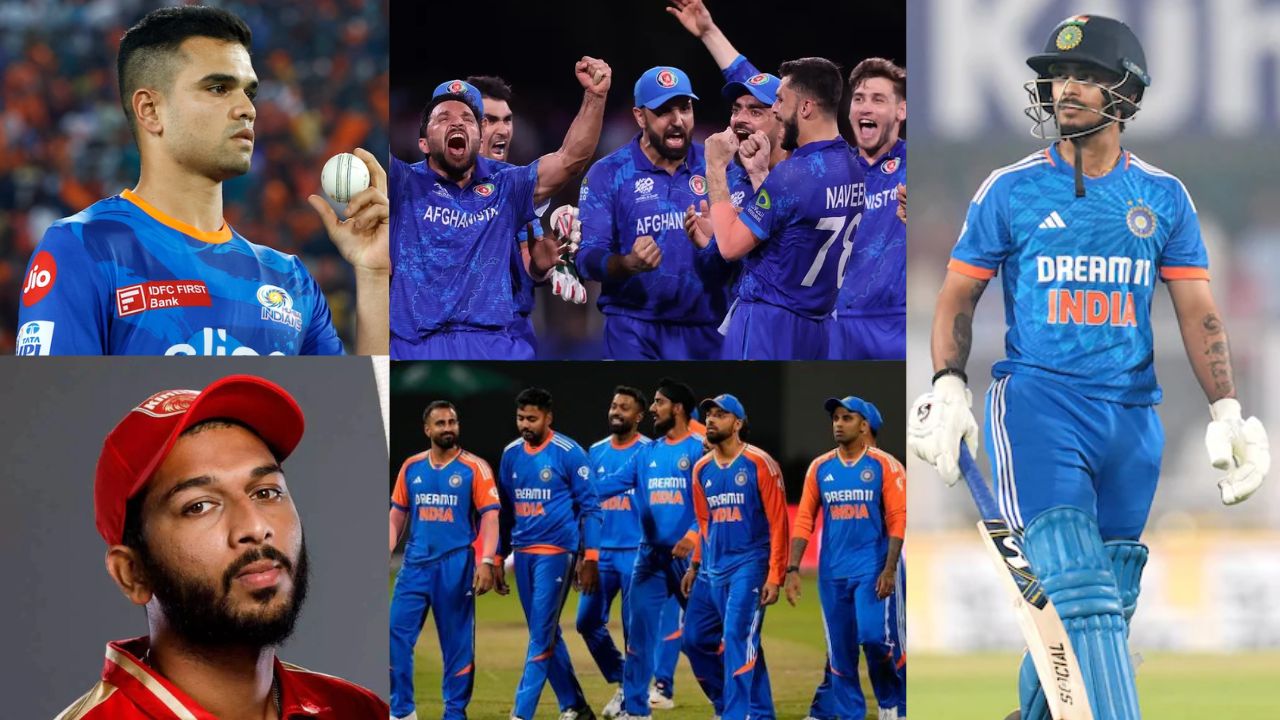 અફઘાનિસ્તાન T20 શ્રેણી માટે 15 સભ્યોની નબળી ટીમ ઈન્ડિયા તૈયાર! અર્જુન અને શાહરૂખ ખાન ડેબ્યૂ કરશે