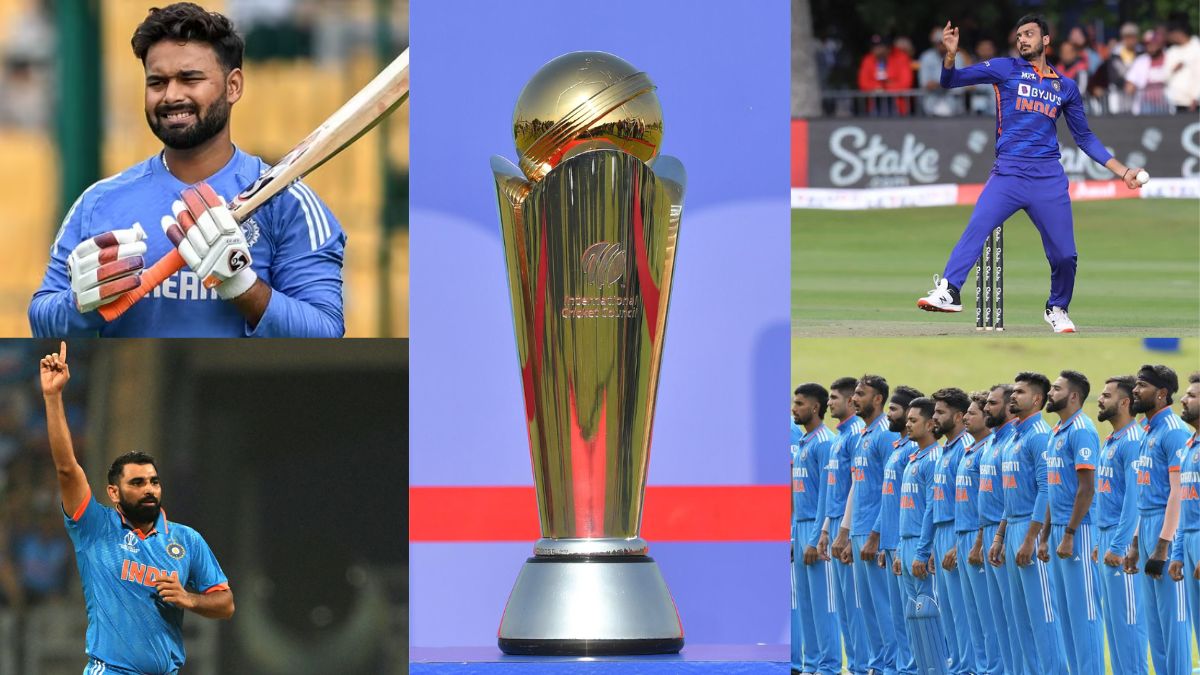 શમી-પંત-અક્ષર બહાર, ચેમ્પિયન્સ ટ્રોફી 2025 માટે ભારતના પ્લેઇંગ-11ની જાહેરાત એક મહિના અગાઉ 4 ચેમ્પિયન્સ ટ્રોફી
