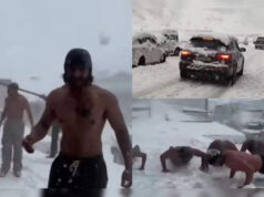 હિમાચલમાં બરફમાં ઢંકાઈને પ્રવાસીનું વિચિત્ર પરાક્રમ! ‘સિવિક સેન્સ’ના નામે કૃત્ય જોઈને ઈન્ટરનેટ ગુસ્સે, જુઓ વીડિયો