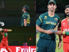 AUS vs OMAN: આખી ટૂર્નામેન્ટ હાર્યા પછી, ઓસ્ટ્રેલિયાએ છેલ્લી મેચમાં તેની વાસ્તવિક શક્તિ બતાવી, 10 ઓવર અને 9 વિકેટે મેચ જીતી લીધી.