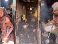 70 વર્ષની મહિલાએ ભીખ માંગવાને બદલે સખત મહેનત પસંદ કરી! પતિના મૃત્યુ બાદ 30 વર્ષથી તૂટેલા ઢાબા ચલાવે છે, વીડિયો જોઈને આંખો ભરાઈ આવશે.