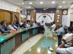 ગાંધીધામ ક્ષેત્ર થી ઉત્તરી ભારત માટે ટિંબરના રેલ પરિવહનને પ્રોત્સાહન આપવા માટે બેઠક યોજાઈ