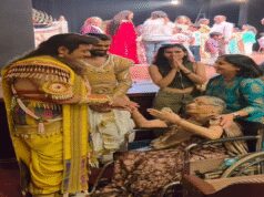 મહાભારતના શ્રી કૃષ્ણને જોઈને વૃદ્ધ મહિલા થઈ ભાવુક, નીતિશ ભારદ્વાજે શેર કર્યો ખાસ વીડિયો