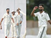 ડબલ્યુ,ડબલ્યુ,ડબલ્યુ,ડબલ્યુ,ડબલ્યુ…આકિબ નબીએ રણજીમાં ફરી અરાજકતા સર્જી, 7 વિકેટ લીધી, બેટ્સમેનોના હાડકા અને પાંસળી તોડી નાખી