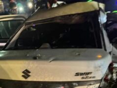 કાર અને ટ્રેલર વચ્ચે જોરદાર ટક્કર, મોડી રાત્રે લગ્નમાંથી પરત ફરી રહેલા 6 મિત્રોના મોત, NH-21 હાઈવે પર જામ…