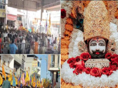 ખાટુશ્યામજી મંદિરના ફાલ્ગુની લાઠીના મેળામાં આસ્થાનું પૂર જોવા માટે જુઓ વીડિયો, 2.5 લાખ ભક્તોએ લીધી મુલાકાત.