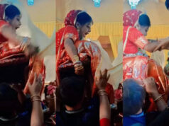 લગ્ન સમારોહ દરમિયાન દુલ્હન સાથે કરવામાં આવી હતી આવી પ્રૅન્ક, ક્લાઈમેક્સ જોઈને મહેમાનોનું હસવાનું બંધ ન થયું, તમે પણ જુઓ આ વાયરલ લગ્નની ક્ષણ