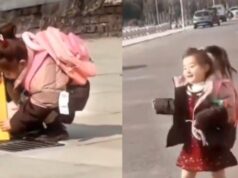 વિડિયો વાયરલઃ સ્કૂલ બેગમાંથી પુસ્તક કાઢીને સીધુ ગટરમાં… છોકરીની આ હરકતો જોઈને તમારું હસવું રોકાશે નહીં.