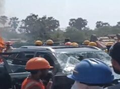 સુરતમાં એલ એન્ડ ટીના હડતાળ પર ઉતરેલા કર્મચારીઓએ હોબાળો મચાવ્યો