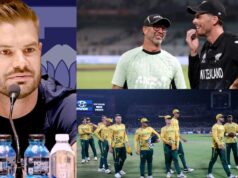 9 વિકેટે એકતરફી હાર બાદ કેપ્ટન એડન માર્કરામે આંસુ વહાવ્યાં.